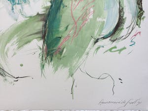 Annemarie de Groot - Subtiel naakt | Grote kleuren zeefdruk kopen? Bied vanaf 45!