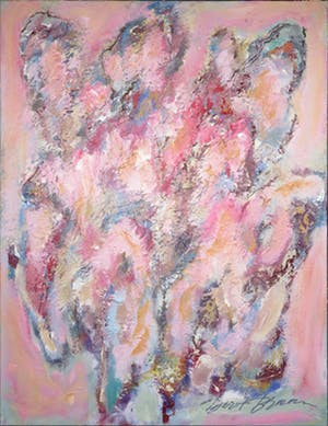 Bert Braam - Acryl op doek, Droomfiguuren (Groot) kopen? Bied vanaf 1!