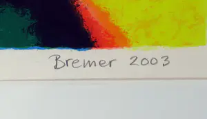 Saskia Bremer - Zeefdruk, Aldeia - Ingelijst (Zeer groot) kopen? Bied vanaf 1!