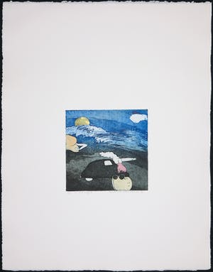 Michel van Overbeeke - Kleurenets met bladgoud, On my way I kopen? Bied vanaf 1!