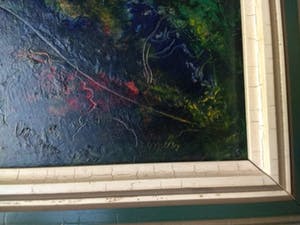 Floris Jespers - schilderij op paneel, handgesigneerd, Congo periode kopen? Bied vanaf 350!