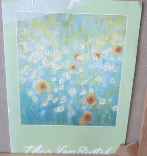 Buy Theo Van Rintel - Stilleven met bloemen en fruit? Bid from 400!