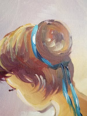 Niet of onleesbaar gesigneerd - Stilleven met ballerina kopen? Bied vanaf 10!