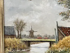Cor Quax - Hollands rivierlandschap met een boerderij kopen? Bied vanaf 50!