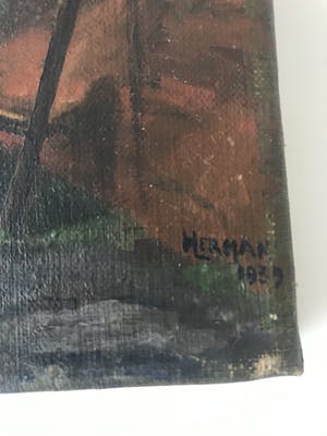 Niet of onleesbaar gesigneerd - Boerenerf Haarzuilens kopen? Bied vanaf 1!