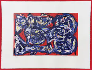 Theo Wolvecamp - Les Quatre Saisons, zeefdruk kopen? Bied vanaf 225!