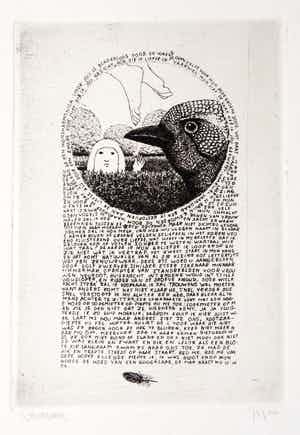 Dolf Zwerver - Zonder titel verkocht voor € 95!