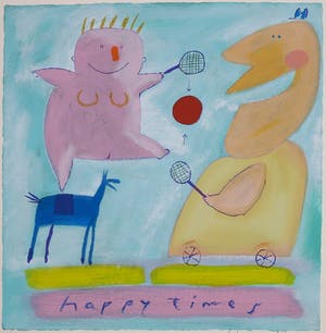 Wouter Stips - Zeefdruk, Happy times kopen? Bied vanaf 40!