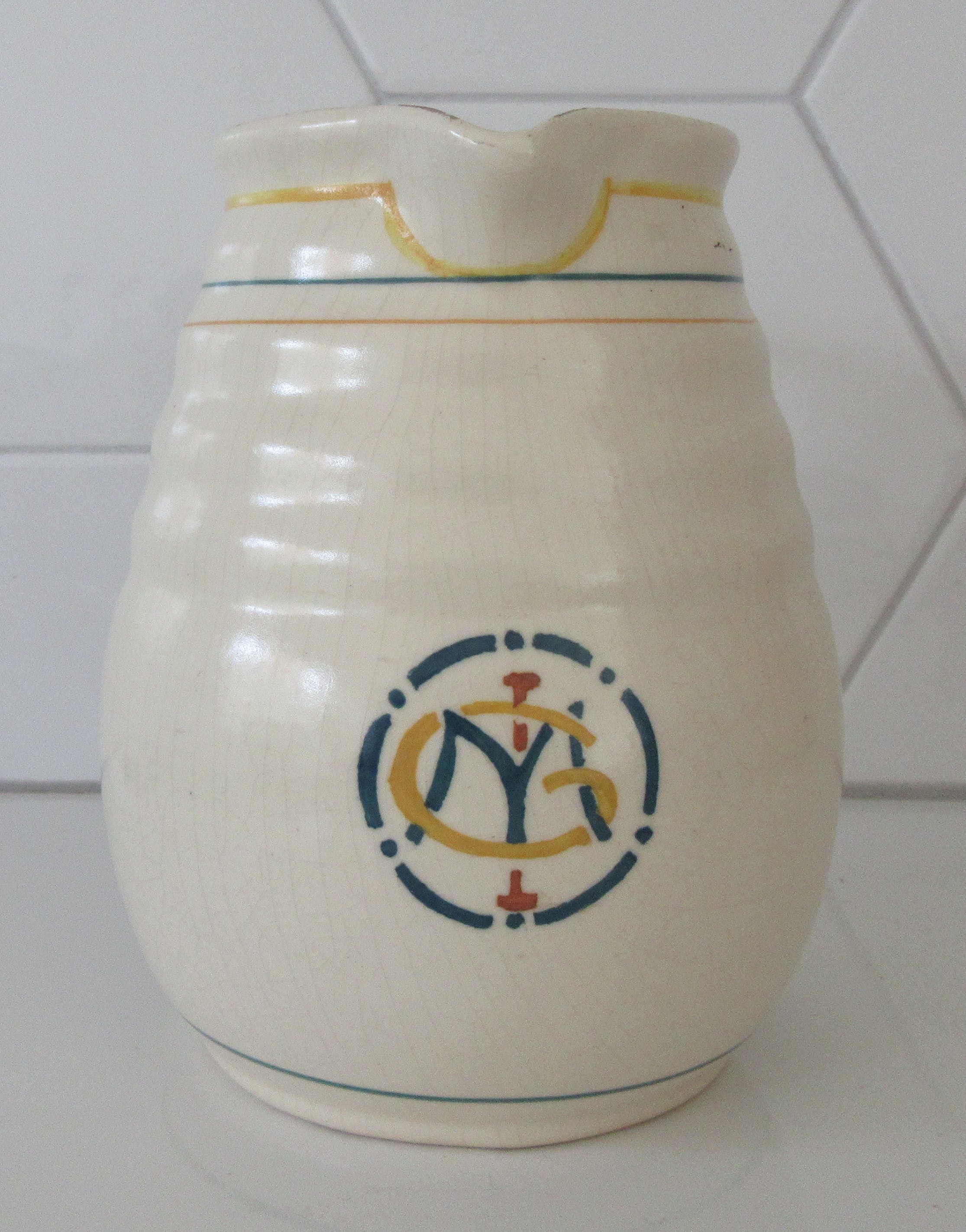 Royal Goedewaagen - Art deco hand beschilderde platelen kan kopen? Bied vanaf 25!