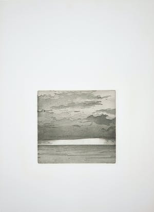 Wim de Bruin - Ets, Licht op Zee kopen? Bied vanaf 1!