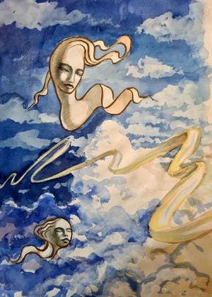 Niet of onleesbaar gesigneerd - 5 Aquarellen Russische School? kopen? Bied vanaf 1!