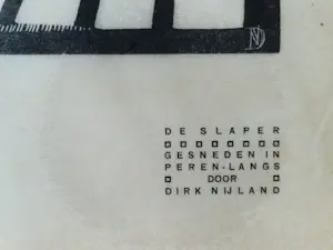 Dirk Hidde Nijland - 1919 - fraaie houtsnede in peren-langs "de Slaper" voor het blad Wendingen kopen? Bied vanaf 38!