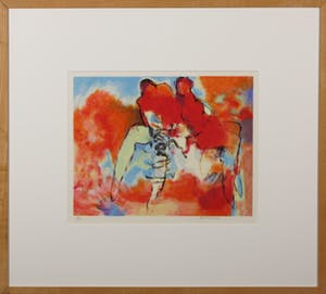 Arthur Bernard - Zeefdruk, Couple - Ingelijst kopen? Bied vanaf 20!