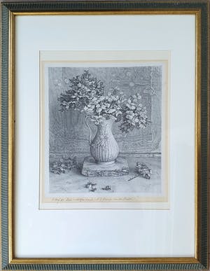 Jakob Nieweg - Stilleven met bloemen | Ingelijst kopen? Bied vanaf 85!