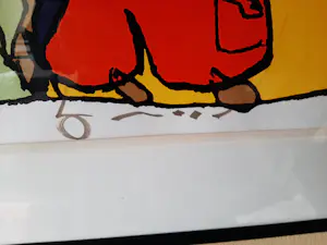 Herman Brood - ingelijste zeefdruk: Tuinbroek Cabriolet kopen? Bied vanaf 275!