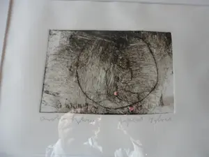 Anton Heyboer - Ets, titel Het Symbool van de onschuld. kopen? Bied vanaf 100!