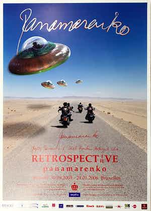 Panamarenko - Flying saucers and Devil rowlers motorcycle club verkocht voor € 125!