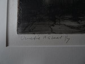 Dirkje Kuik - Venetië eerste staat kopen? Bied vanaf 45!