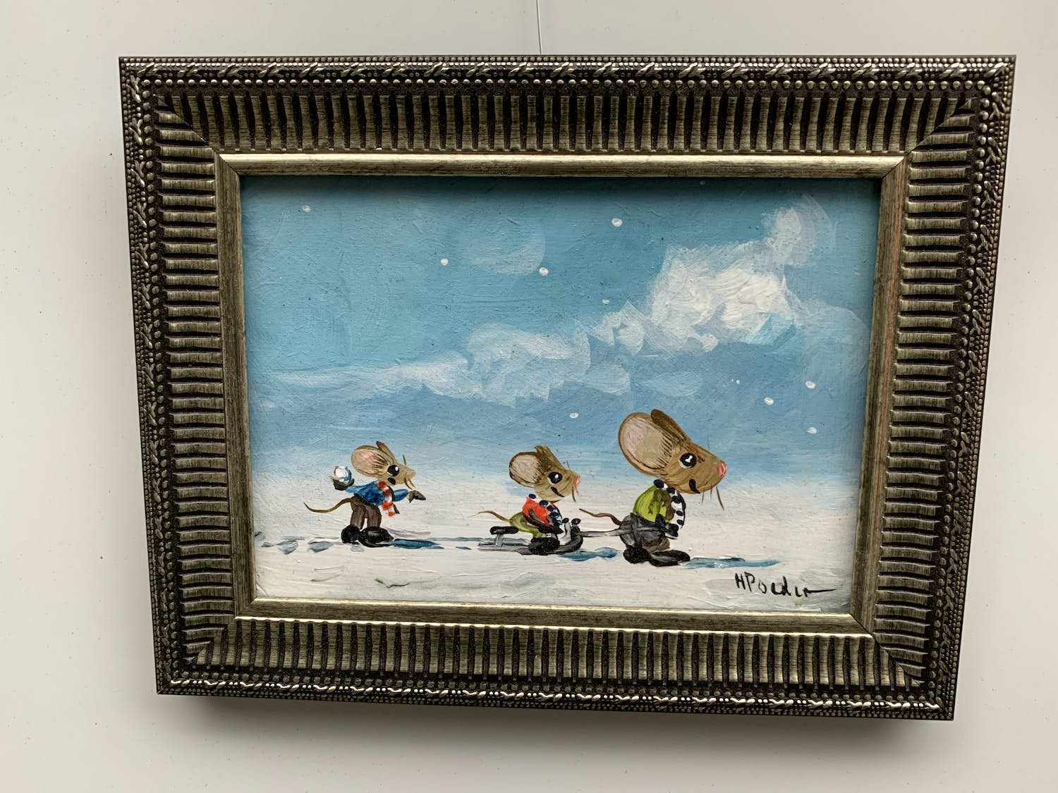 Henk Poeder - Muisjes verkocht voor € 50!