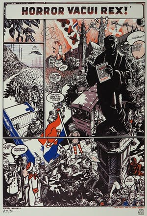 Peter Pontiac - Zeefdruk, Horror Vacui Rex kopen? Bied vanaf 1!