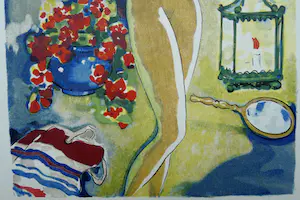 Kees van Dongen - Gravure 1001 nacht:'L'adolescente au Miroir' kopen? Bied vanaf 25!