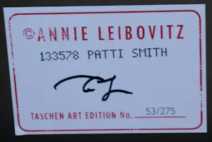 Annie Leibovitz - ingelijste cibochrome print + boek: Patti Smith - 1998 kopen? Bied vanaf 995!