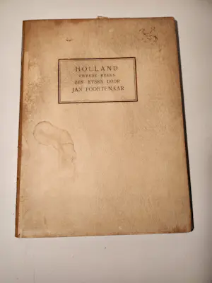 Jan Poortenaar - Holland, Tweede Reeks, Zes Etsen Ter Gelegenheid Van Het Bevrijdingsjaar 1945 kaufen? Bieten Sie von 50!