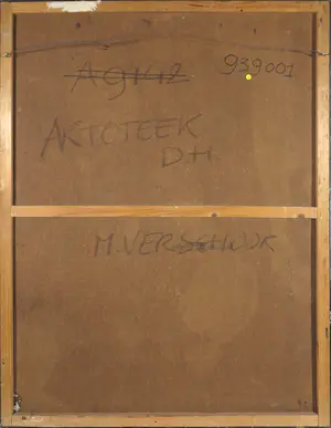 Marijke Verschoor - Olieverf op board, Zonder titel kopen? Bied vanaf 1!