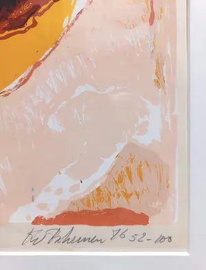 Kees van Bohemen - Safari, zeefdruk (netjes ingelijst) kopen? Bied vanaf 250!