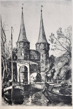 Jan Sirks - Oostpoort Delft 014-JS kopen? Bied vanaf 40!
