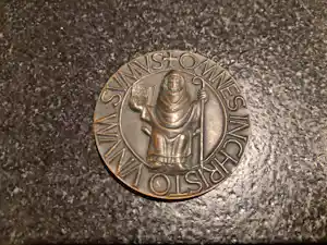 Niel Steenbergen - Sanctus Benedictus Pater Europae, 1980 verkauft für € 35!