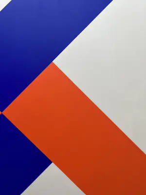 Jaap Hoffmann - handgesigneerde kleurenzeefdruk | 'zonder titel' | 1973 kopen? Bied vanaf 1!