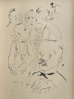 Georg Grosz - Seltene komplette Erstausgabe D von "Ecce Homo" 1922 Malik Vintage 84 Lithos kopen? Bied vanaf 2100!