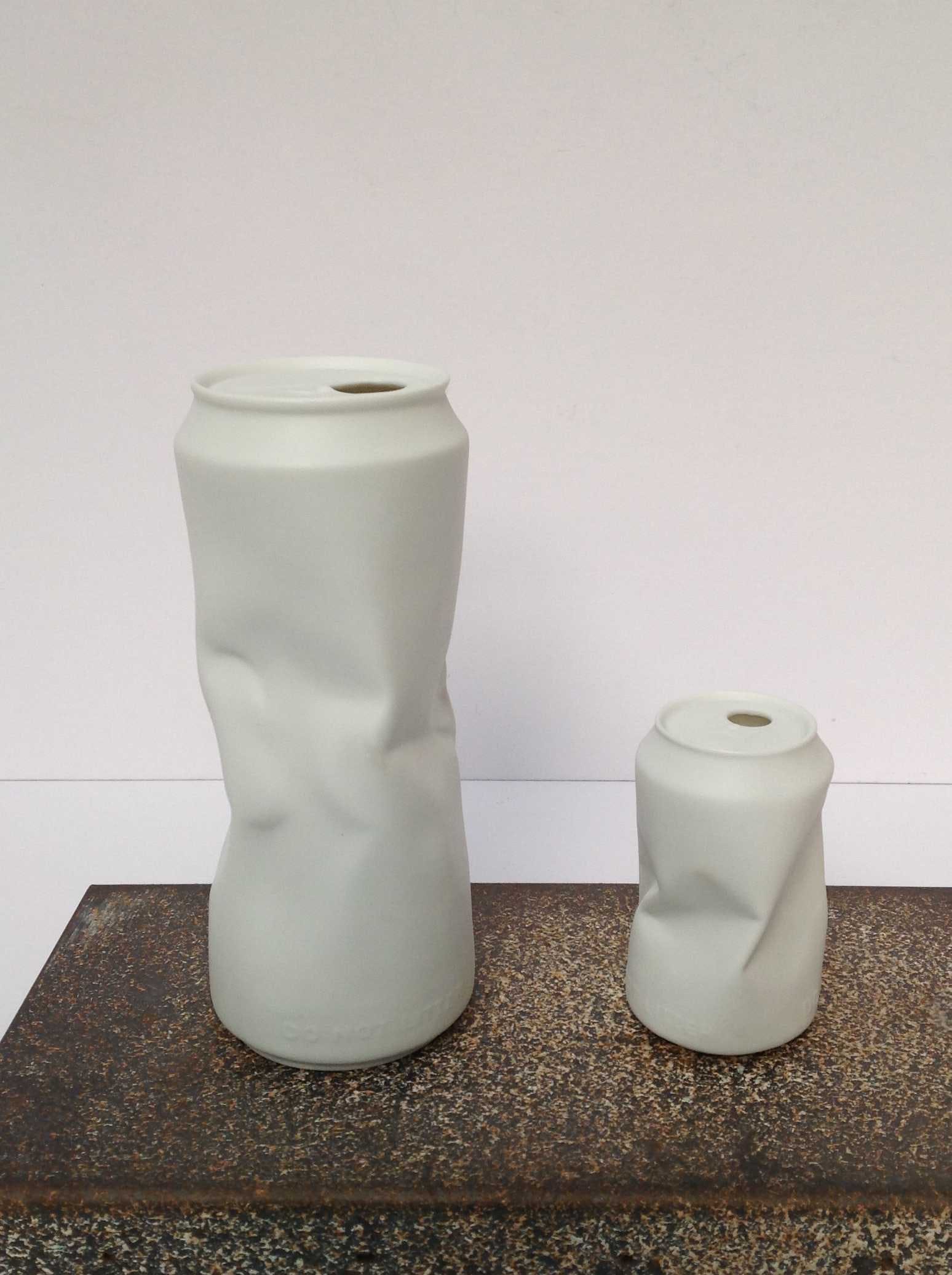 Rosenthal - Blikvaas Crazy Can biscuit (mat) porselein wit hoogte 20,5 cm kopen? Bied vanaf 45!