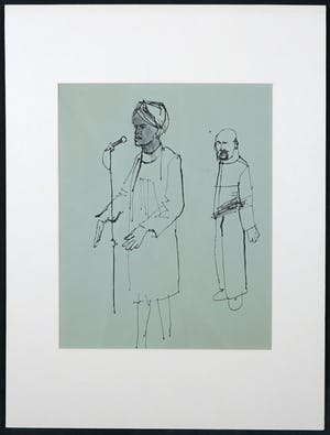 Herman Brood - Inkt, Lot van drie tekeningen kopen? Bied vanaf 1!