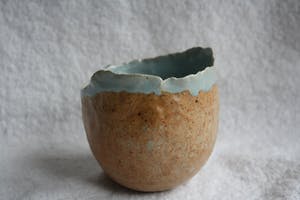 Delphine Dardare - Keramieken Raku Kom kopen? Bied vanaf 1!