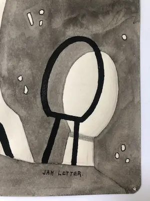 Jan Marinus Letter - 2 werken in één koop kopen? Bied vanaf 10!