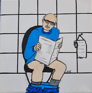 Anke Peddemors - Opa op de pot verkauft für € 50!