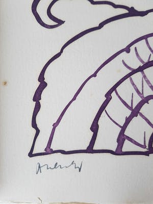 Pierre Alechinsky - Le rêve de l'ammonite kopen? Bied vanaf 2500!