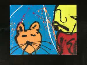 Espen Hagen - Cat & I - Inclusief COA verkocht voor € 125!