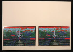 Henk van der Vet - Lot van twee zeefdrukken, Zonder titel kopen? Bied vanaf 1!