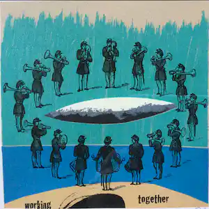 Raphael Hermans - Symphony ('Working Together') | zeefdruk - ingelijst verkauft für € 95!
