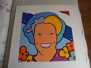 Shunyam - Zeefdruk, Royal Smile kopen? Bied vanaf 45!