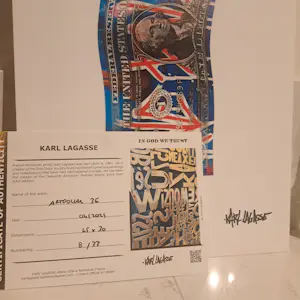 Karl Lagasse - Dollar kopen? Bied vanaf 500!