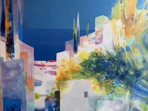 Daniel Gélis - Lithographie "Un été à Mikonos" kopen? Bied vanaf 90!