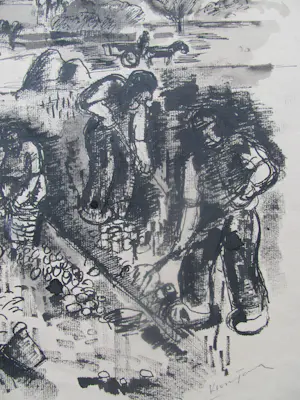 Paul Kromjong - ongetiteld - arbeiders op het land kopen? Bied vanaf 50!