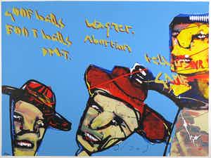 Herman Brood - Zeefdruk, Goofballs verkocht voor € 1!