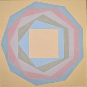 Ernst Vijlbrief - Ernst Vijlbrief: Gouache. Abstracte compositie kopen? Bied vanaf 5!