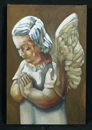 Jan Bollaert - Acryl op Doek, Angelus kopen? Bied vanaf 1!