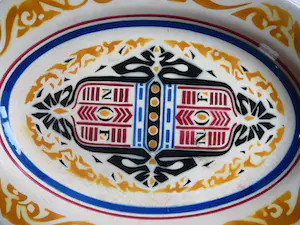 Firma Regout & Co - Roland Holst: Schaal NOF -keramiek 1924- kopen? Bied vanaf 1!